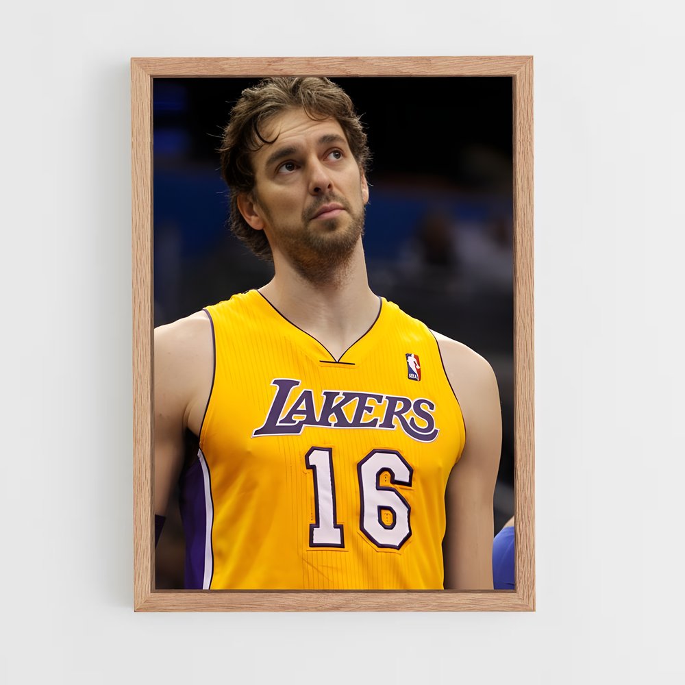 Poster Pau le Prodigieux – affiche Basketball (vue 4)